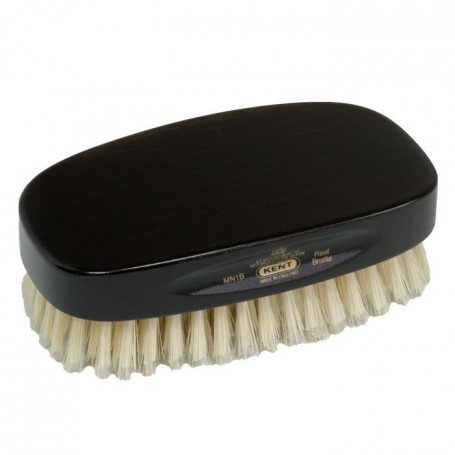 Brosse A Cheveux Homme En Bois D Ebene Et Soies Naturelles Kent Rasage Classique